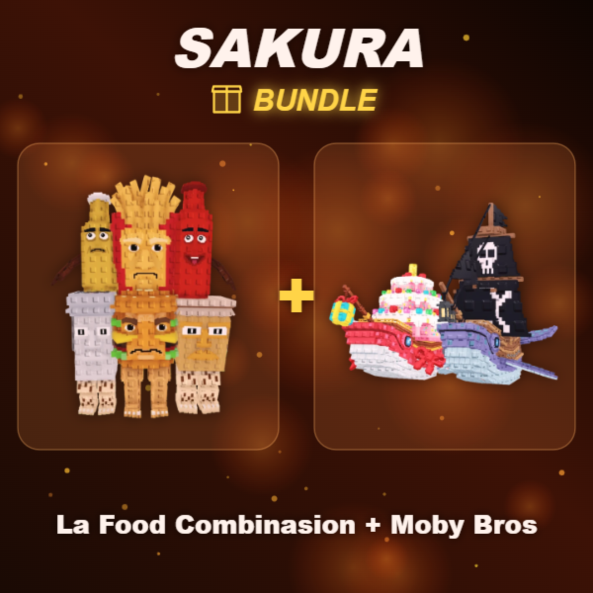 📦 BUNDLE ⭐ La Food Combinasion + Moby Bros ⭐