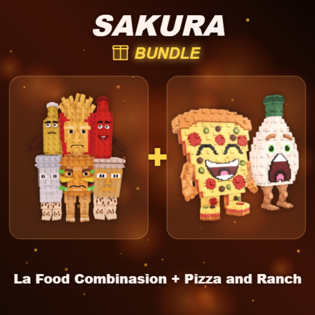 📦 BUNDLE ⭐ La Food Combinasion + Pizza and Ranch ⭐