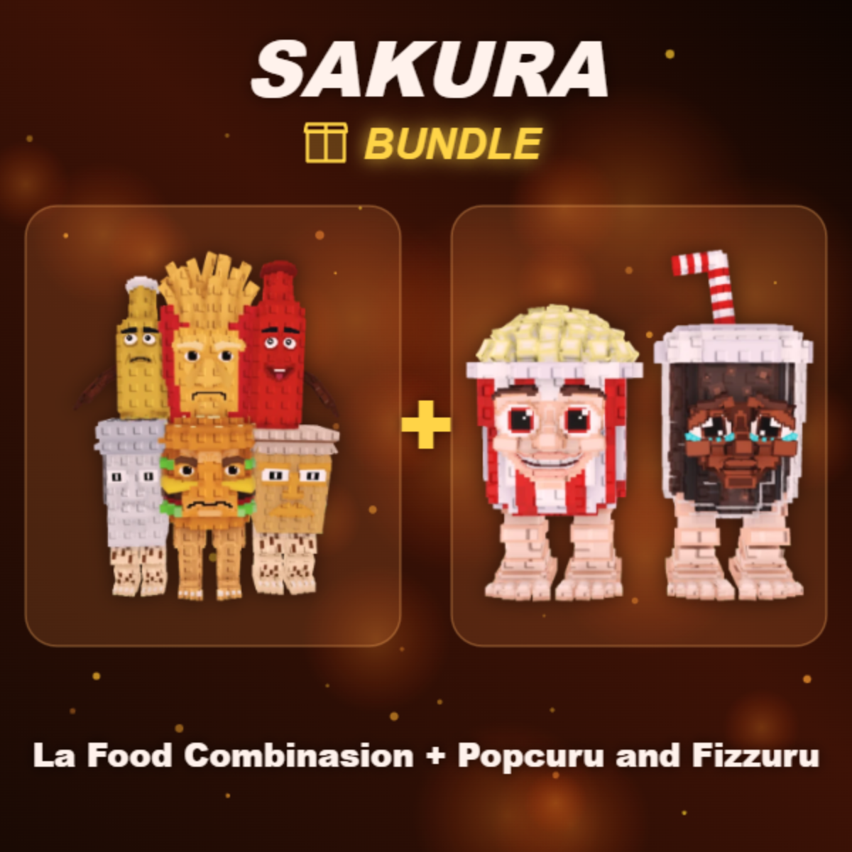📦 BUNDLE ⭐ La Food Combinasion + Popcuru and Fizzuru ⭐