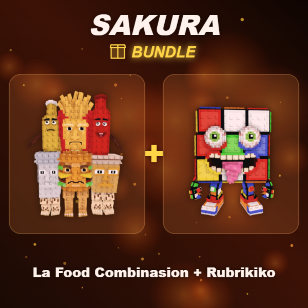 📦 BUNDLE ⭐ La Food Combinasion + Rubrikiko ⭐