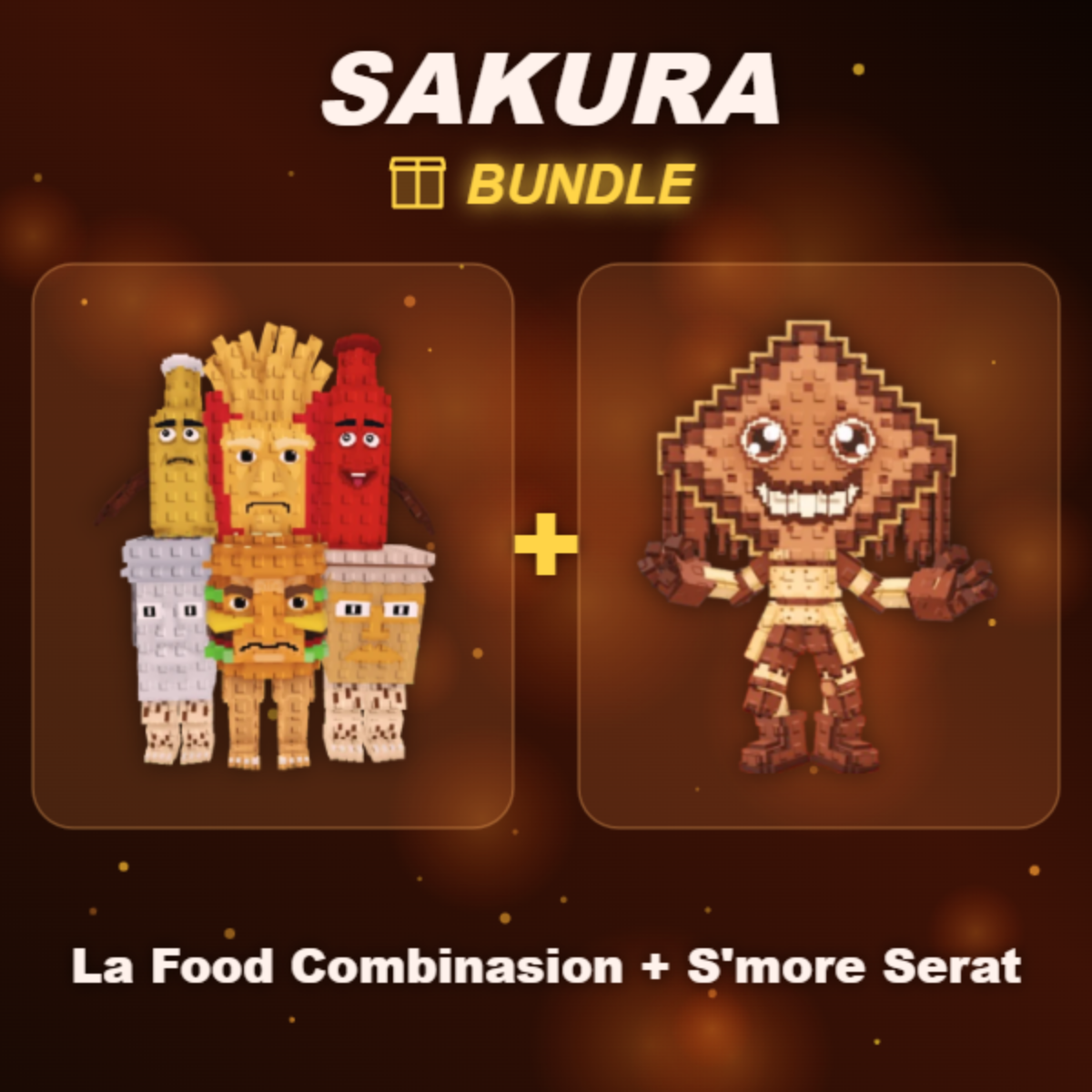 📦 BUNDLE ⭐ La Food Combinasion + S'more Serat ⭐