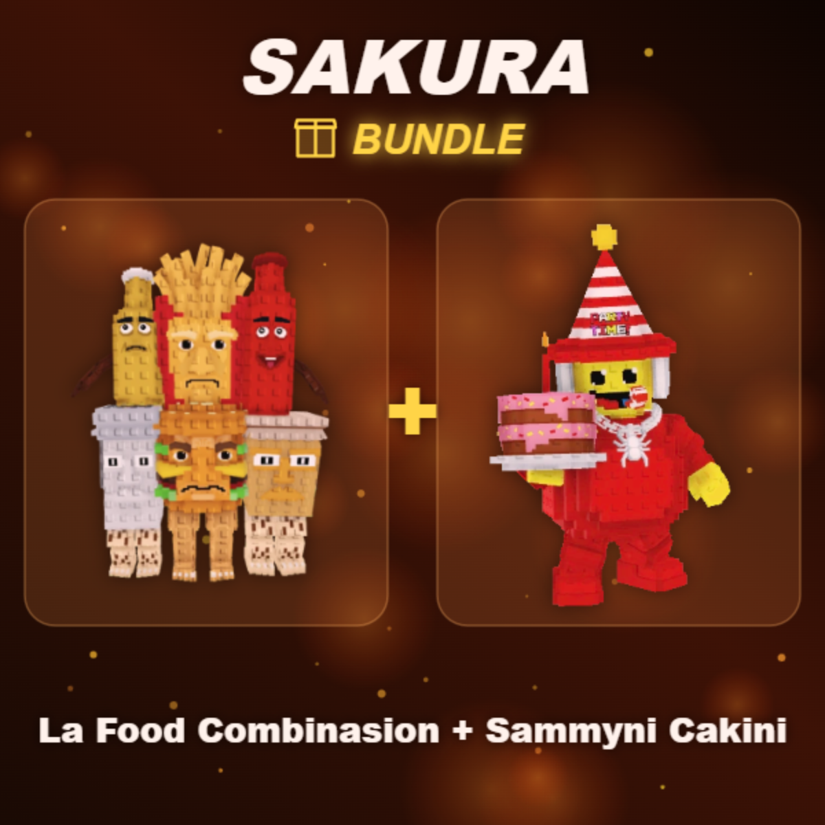 📦 BUNDLE ⭐ La Food Combinasion + Sammyni Cakini ⭐