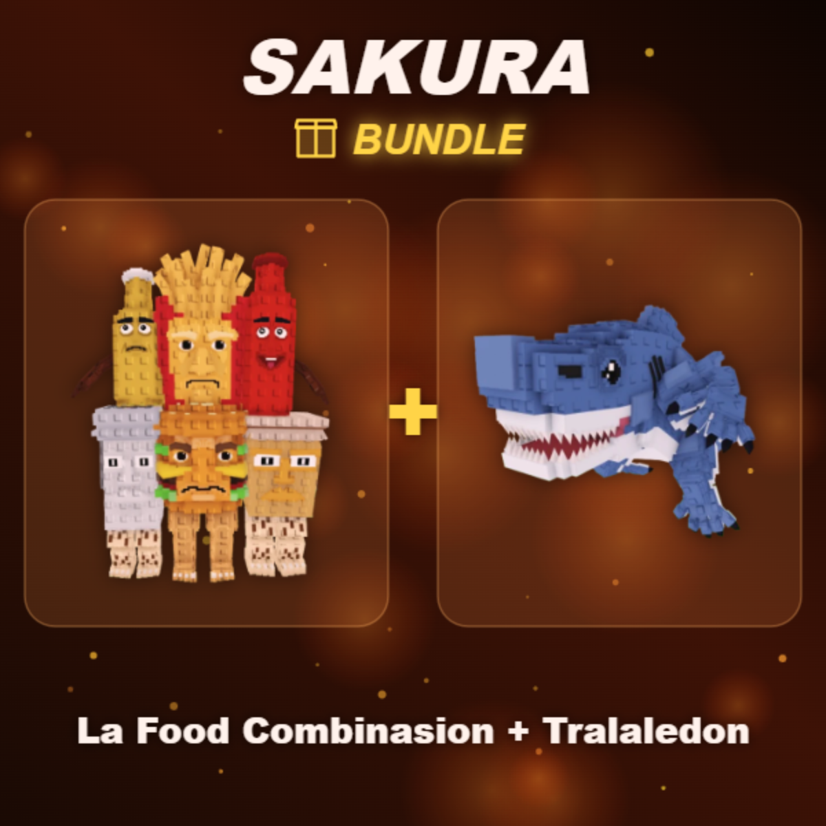 📦 BUNDLE ⭐ La Food Combinasion + Tralaledon ⭐
