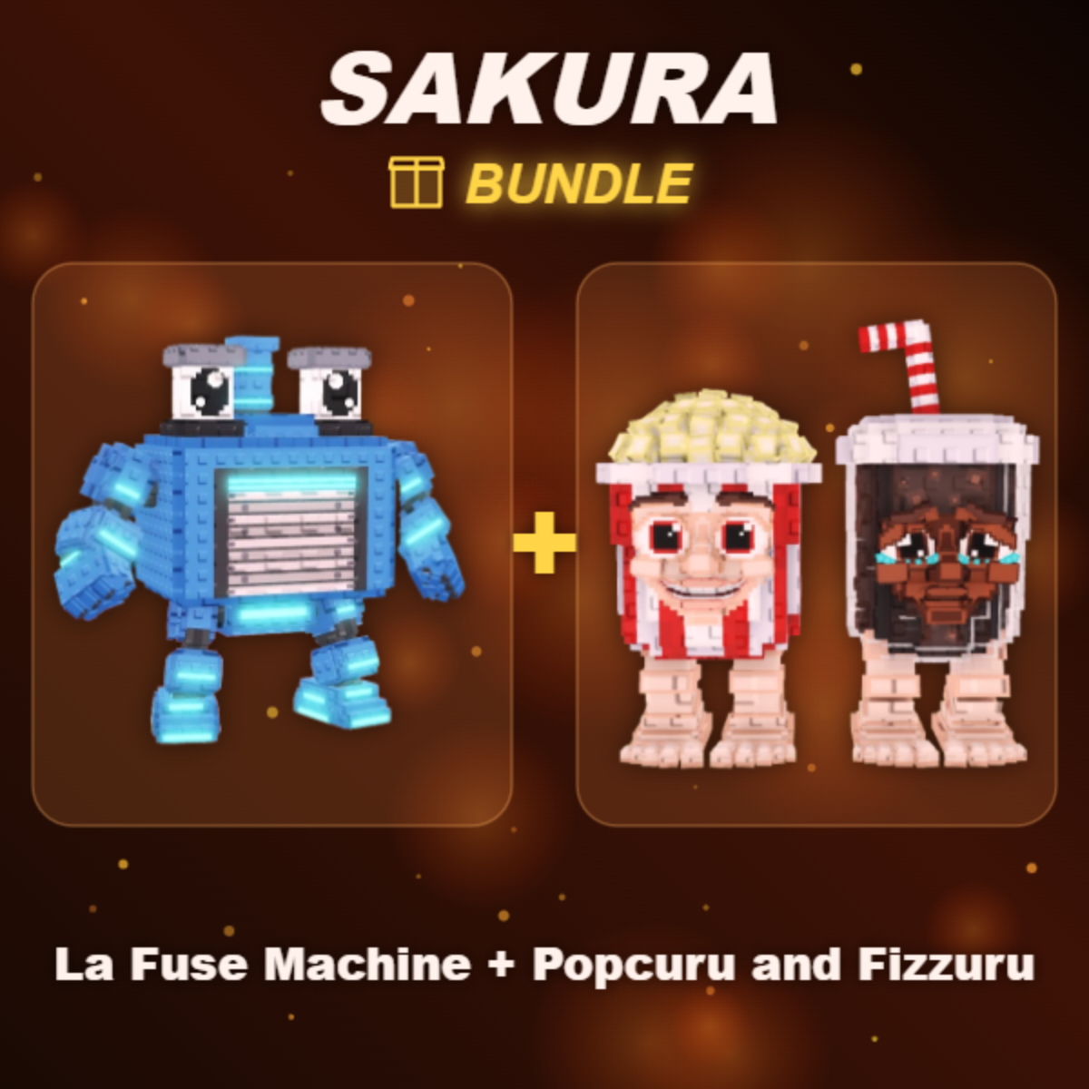 📦 BUNDLE ⭐ La Fuse Machine + Popcuru and Fizzuru ⭐