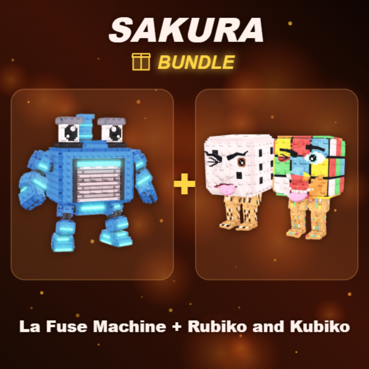 📦 BUNDLE ⭐ La Fuse Machine + Rubiko and Kubiko ⭐