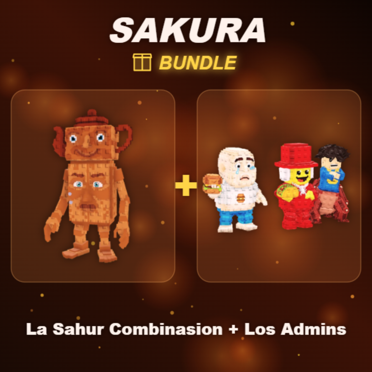 📦 BUNDLE ⭐ La Sahur Combinasion + Los Admins ⭐