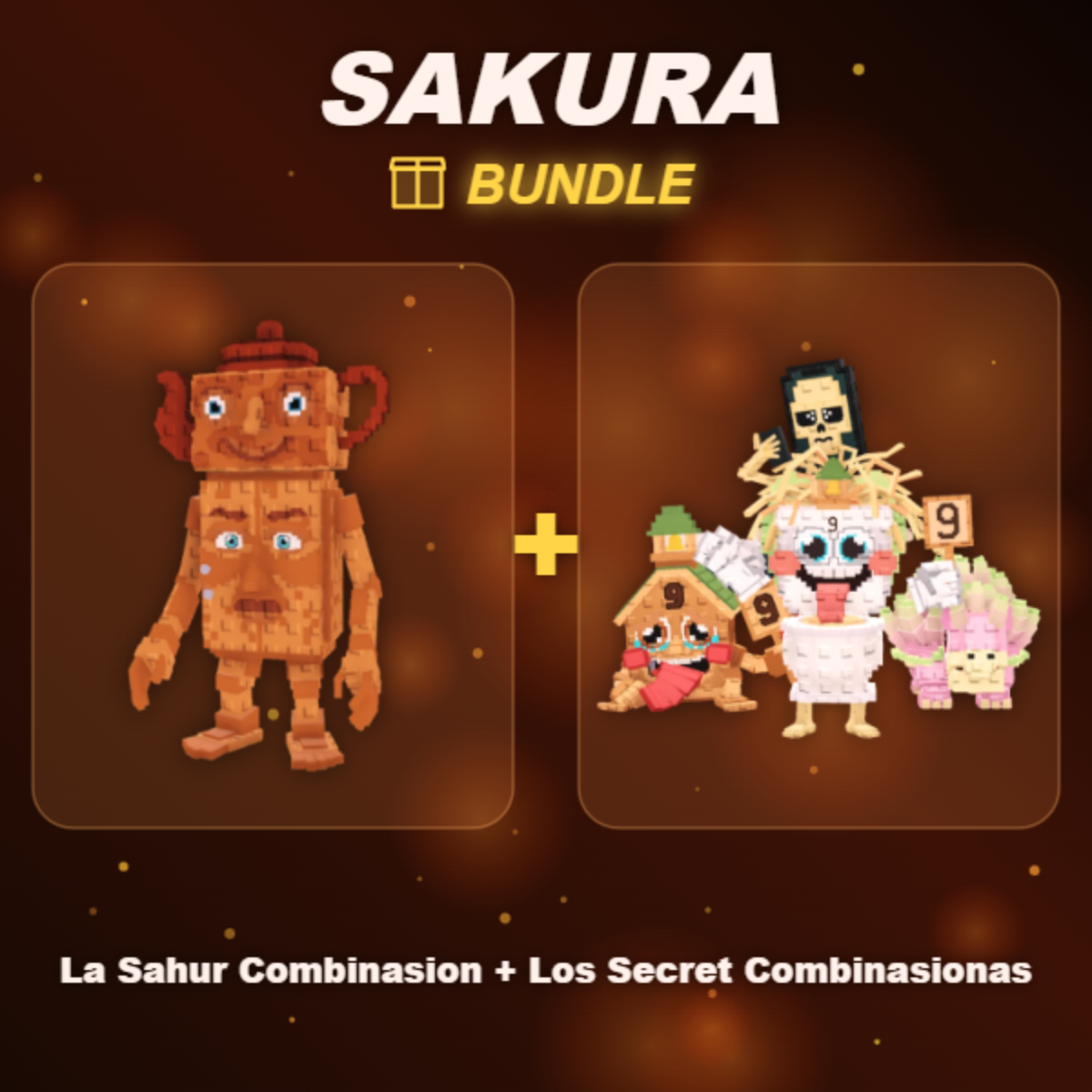📦 BUNDLE ⭐ La Sahur Combinasion + Los Secret Combinasionas ⭐