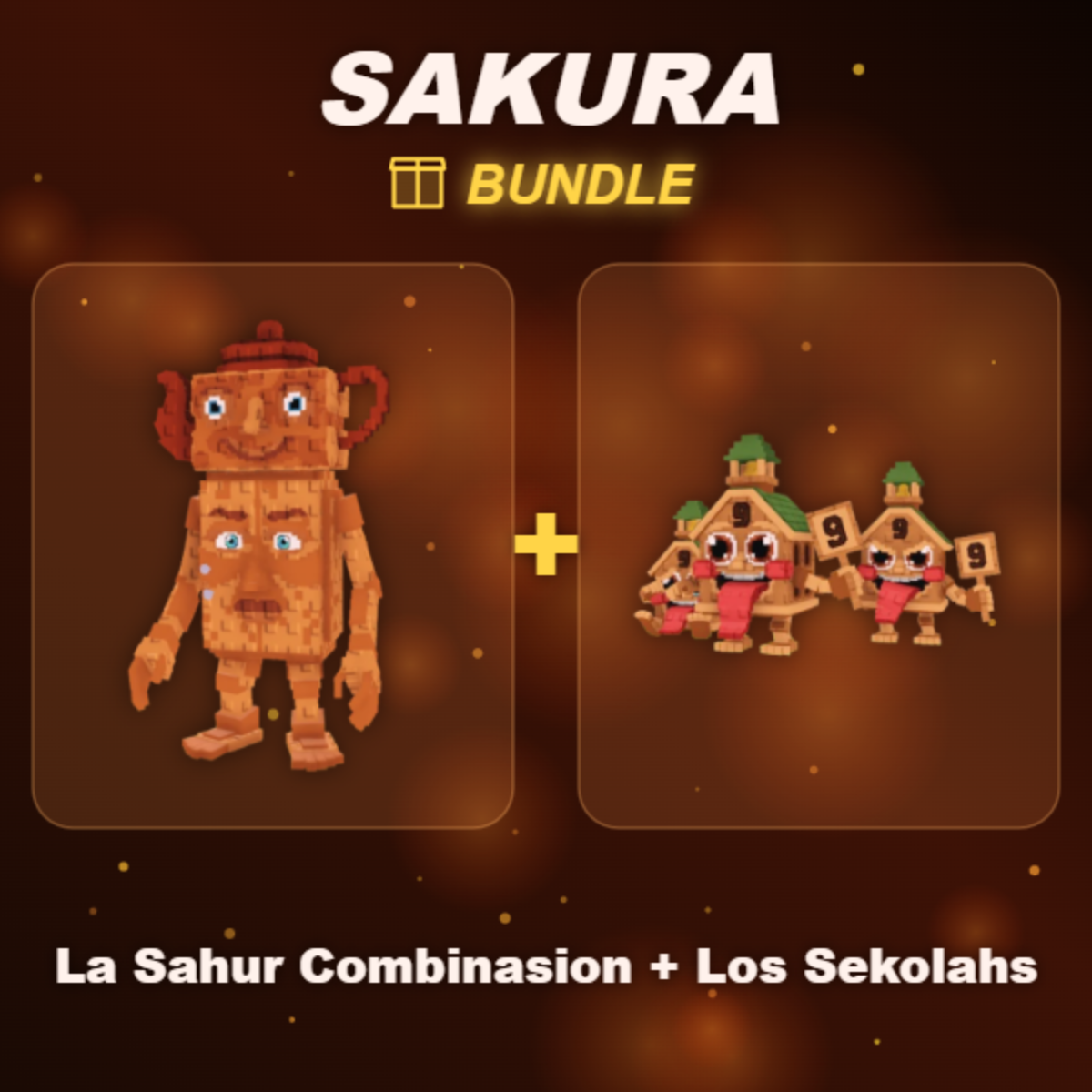 📦 BUNDLE ⭐ La Sahur Combinasion + Los Sekolahs ⭐