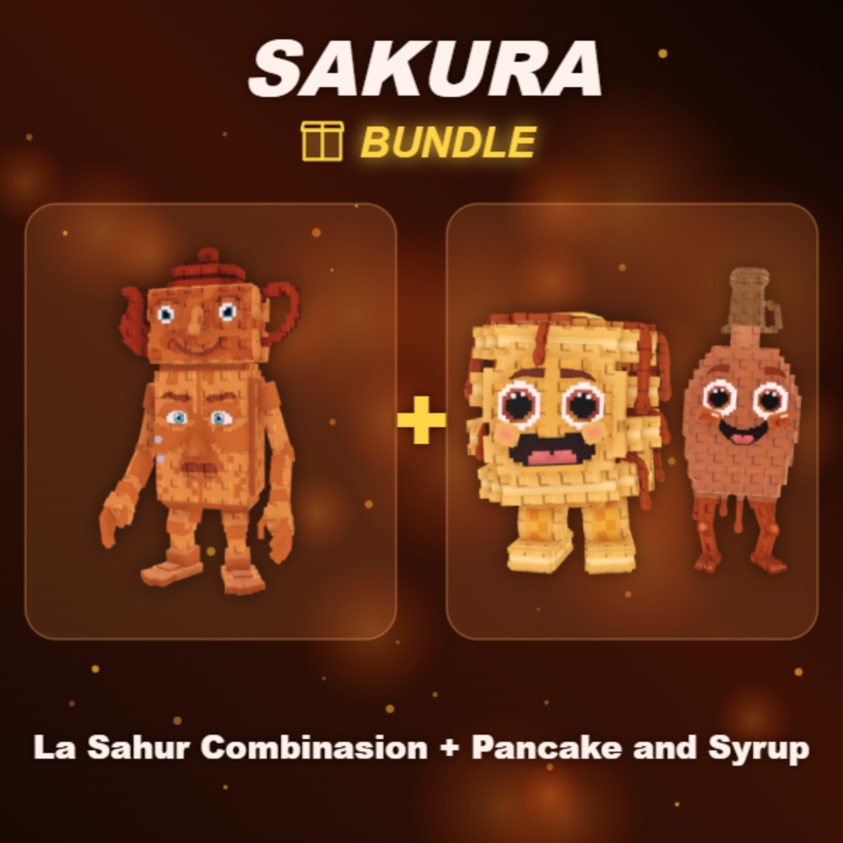 📦 BUNDLE ⭐ La Sahur Combinasion + Pancake and Syrup ⭐
