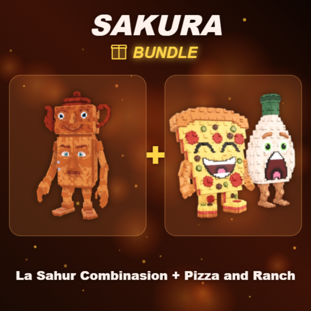📦 BUNDLE ⭐ La Sahur Combinasion + Pizza and Ranch ⭐