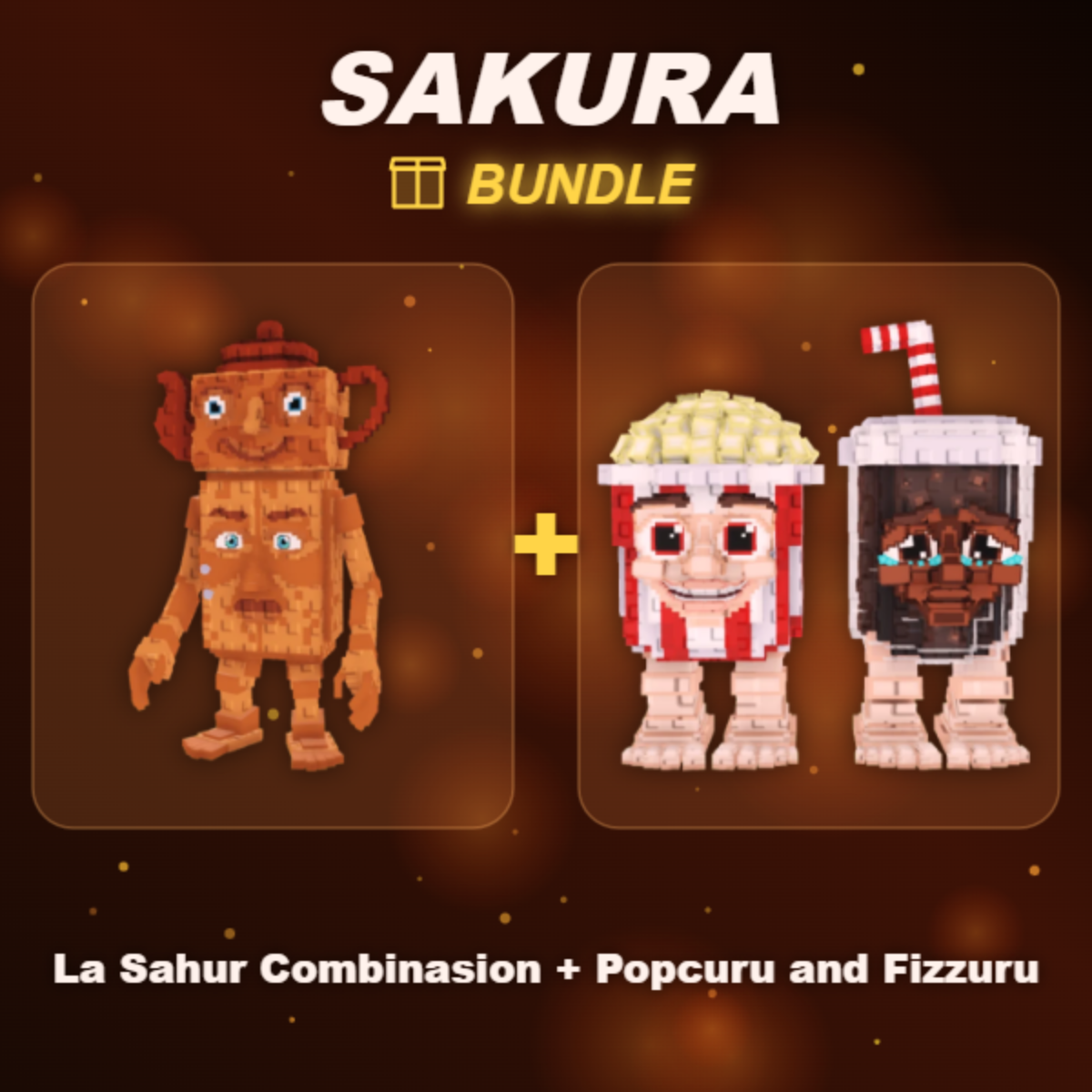 📦 BUNDLE ⭐ La Sahur Combinasion + Popcuru and Fizzuru ⭐