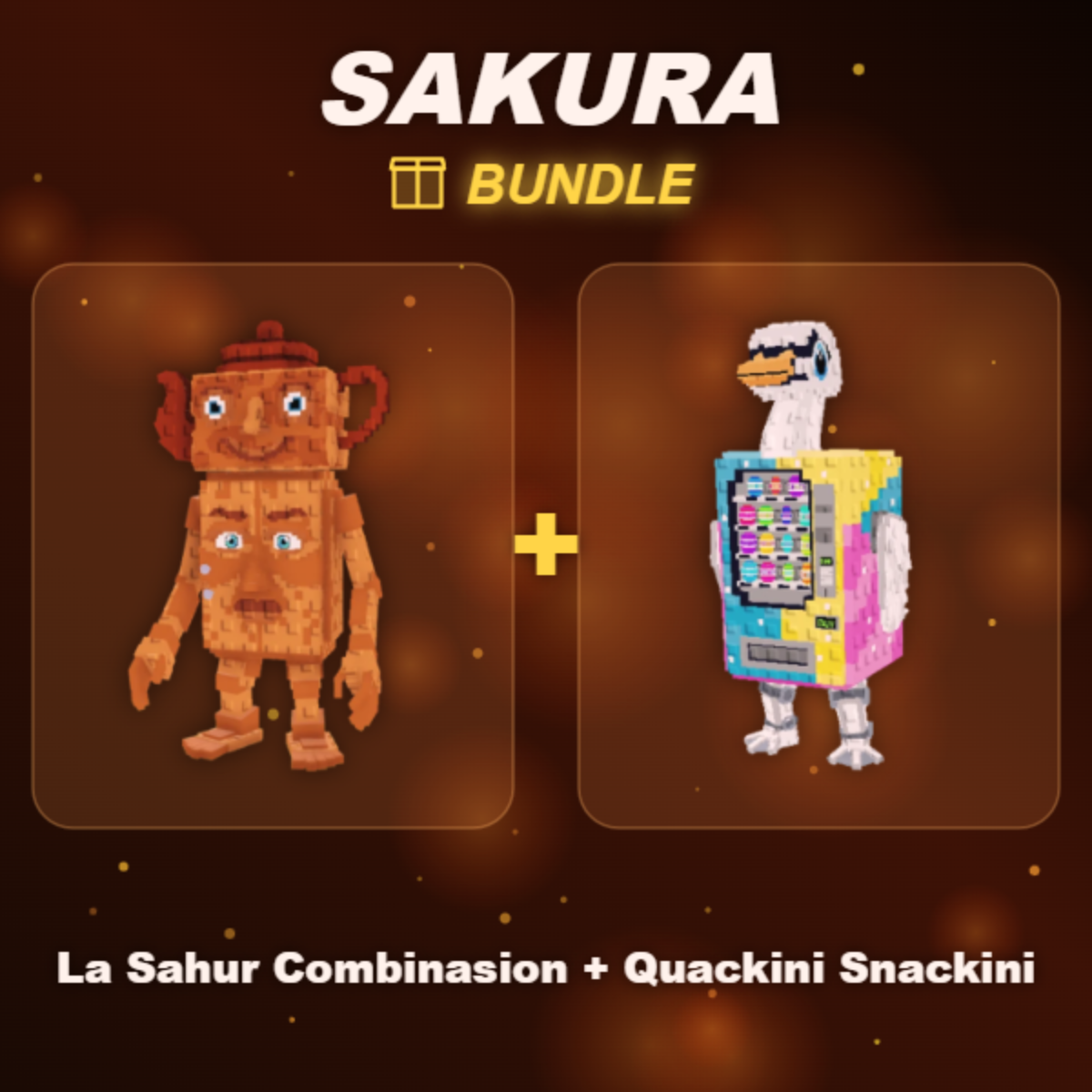 📦 BUNDLE ⭐ La Sahur Combinasion + Quackini Snackini ⭐