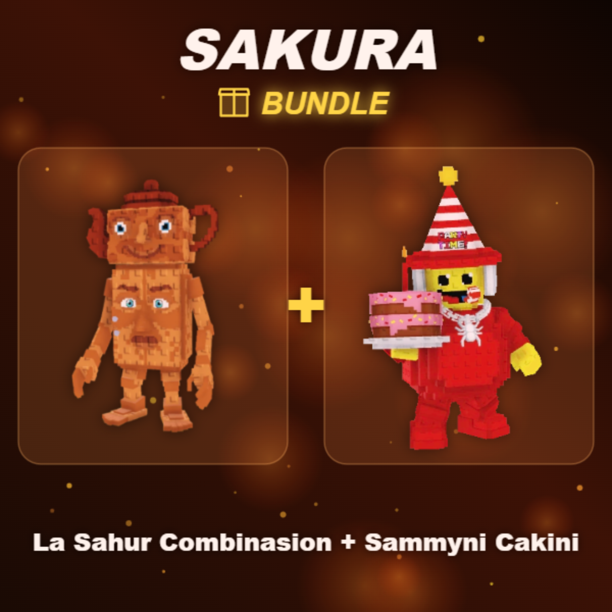 📦 BUNDLE ⭐ La Sahur Combinasion + Sammyni Cakini ⭐