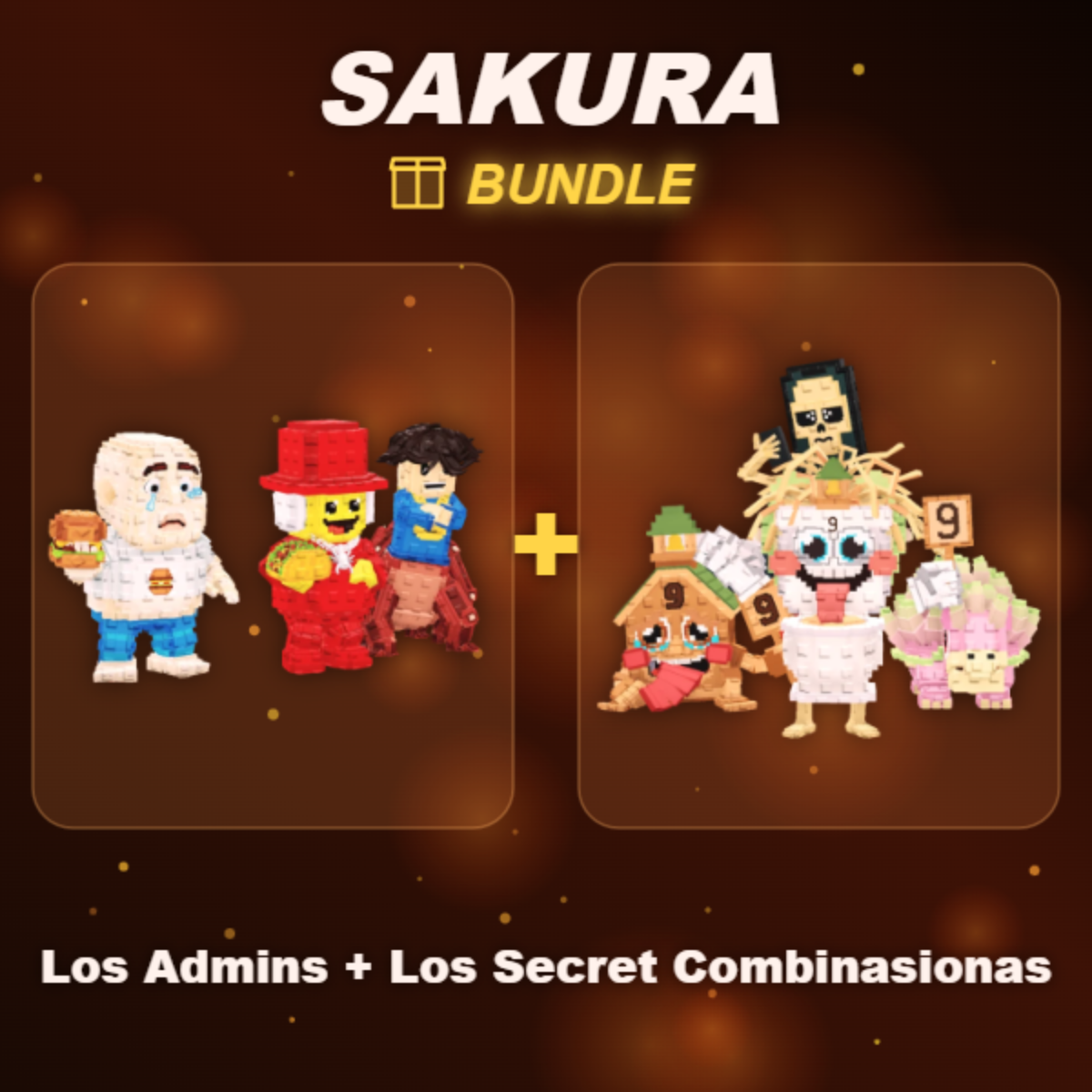 📦 BUNDLE ⭐ Los Admins + Los Secret Combinasionas ⭐
