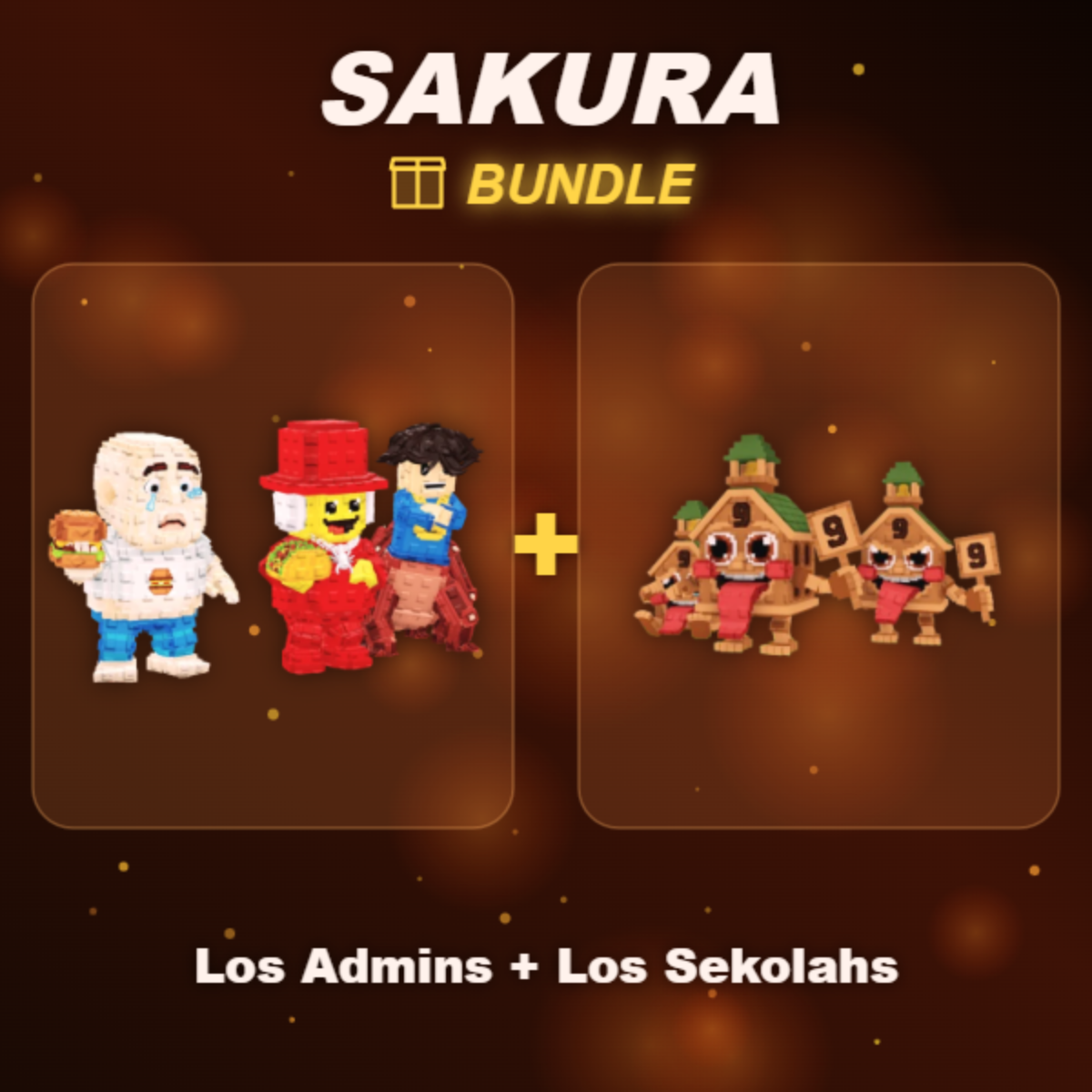 📦 BUNDLE ⭐ Los Admins + Los Sekolahs ⭐