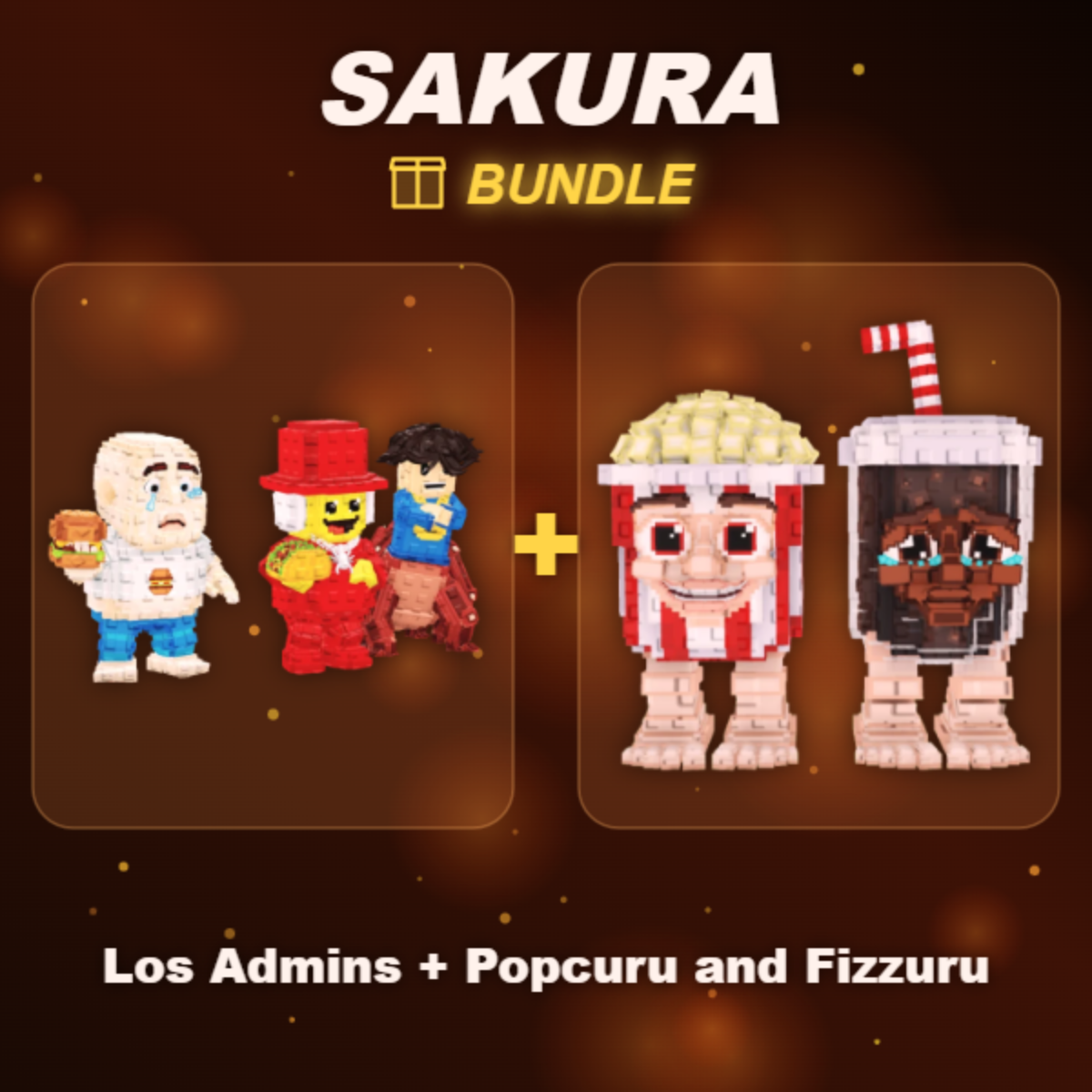 📦 BUNDLE ⭐ Los Admins + Popcuru and Fizzuru ⭐