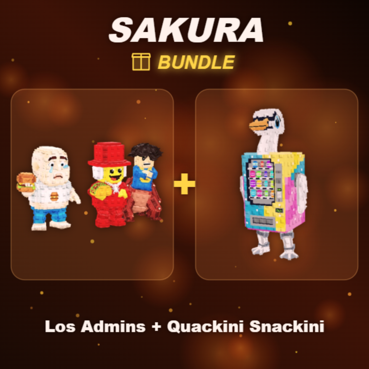 📦 BUNDLE ⭐ Los Admins + Quackini Snackini ⭐