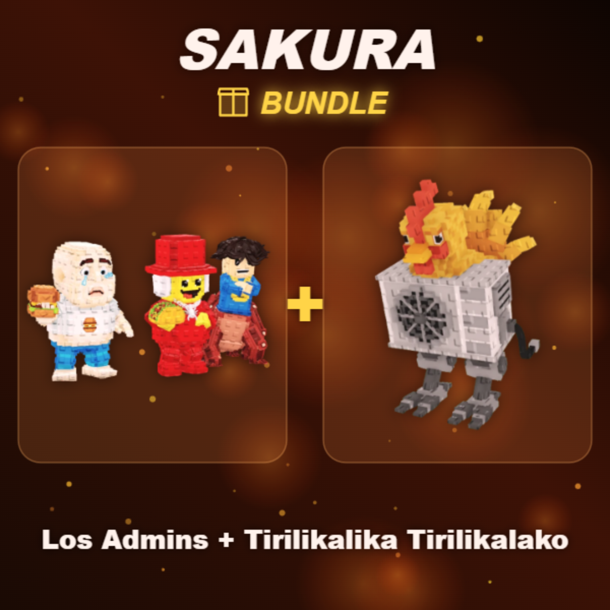 📦 BUNDLE ⭐ Los Admins + Tirilikalika Tirilikalako ⭐