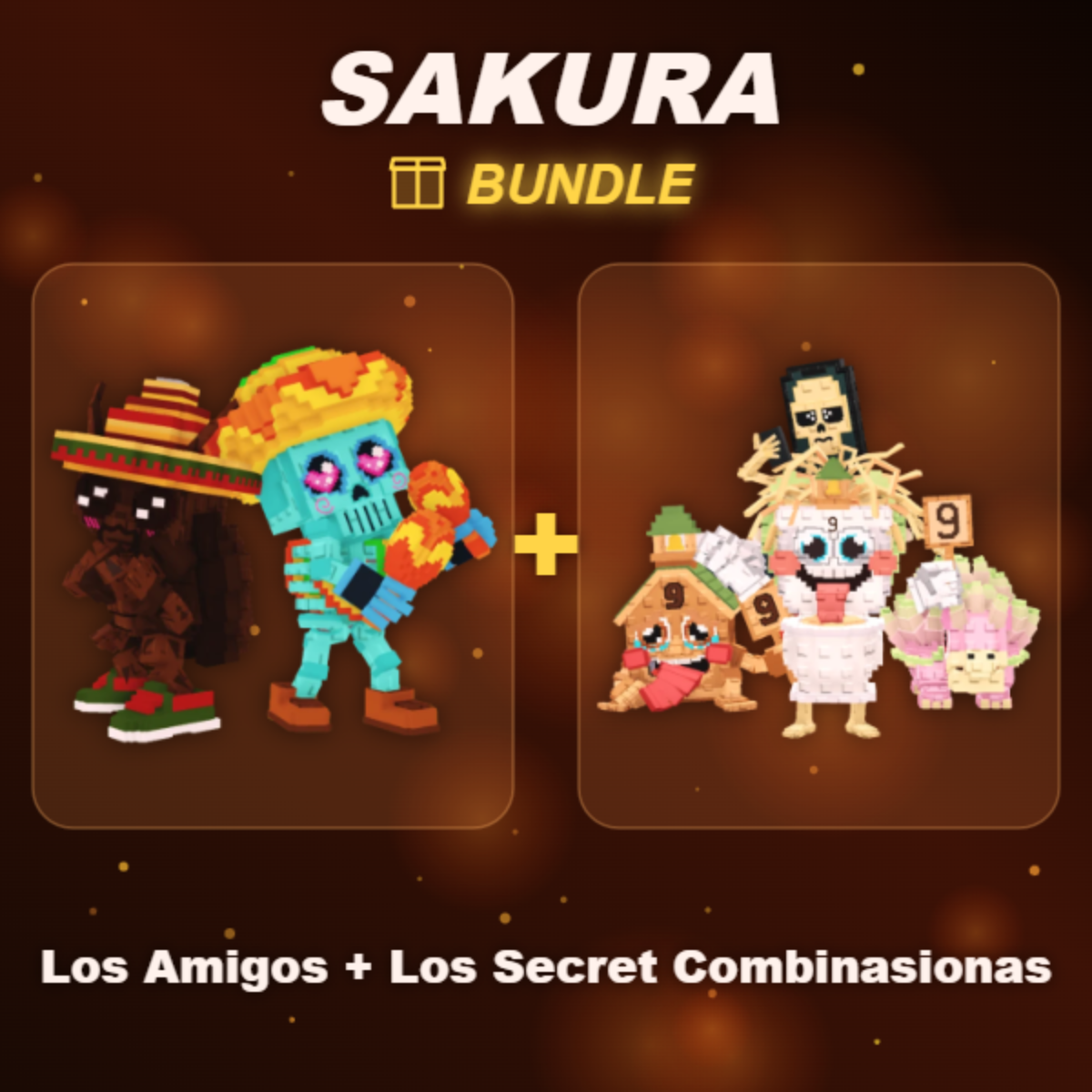 📦 BUNDLE ⭐ Los Amigos + Los Secret Combinasionas ⭐