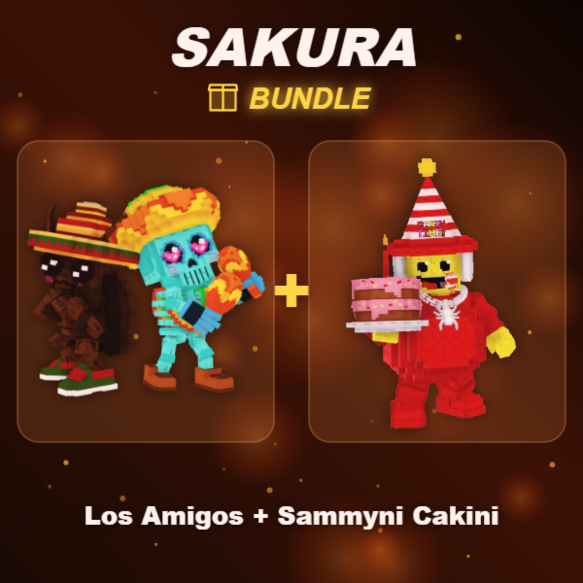 📦 BUNDLE ⭐ Los Amigos + Sammyni Cakini ⭐
