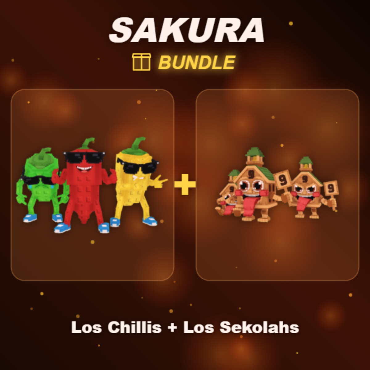 📦 BUNDLE ⭐ Los Chillis + Los Sekolahs ⭐