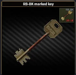 RB-BK marked key