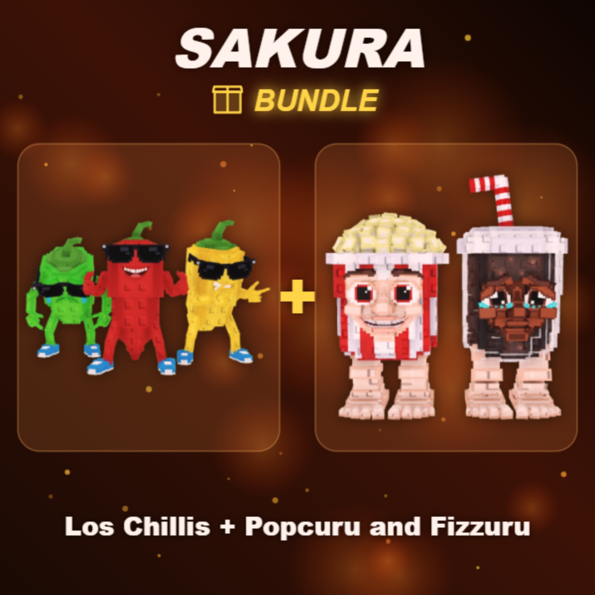 📦 BUNDLE ⭐ Los Chillis + Popcuru and Fizzuru ⭐