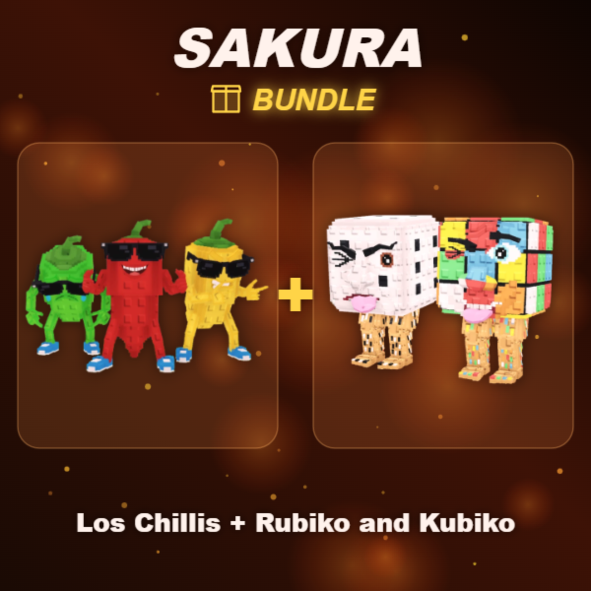 📦 BUNDLE ⭐ Los Chillis + Rubiko and Kubiko ⭐