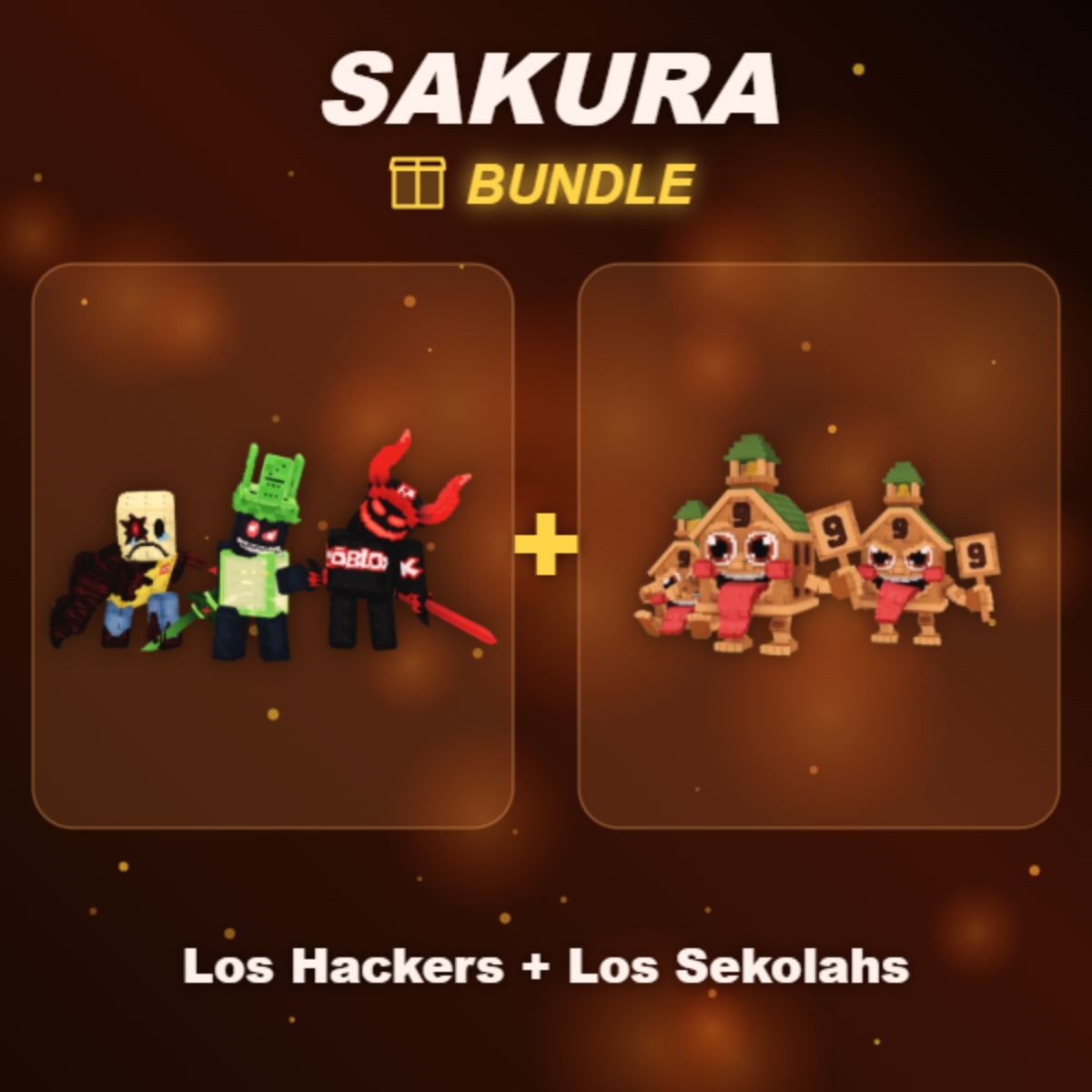 📦 BUNDLE ⭐ Los Hackers + Los Sekolahs ⭐