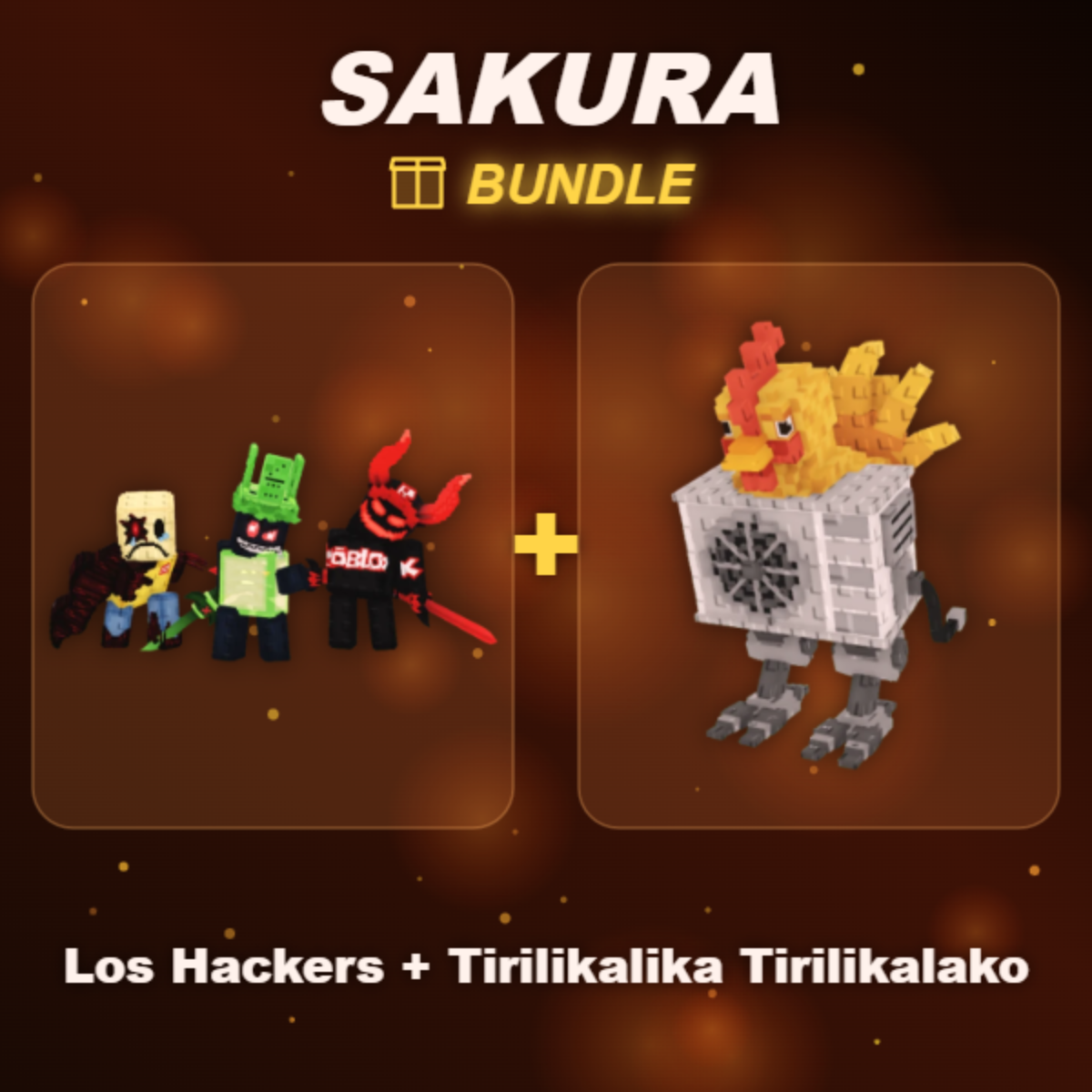 📦 BUNDLE ⭐ Los Hackers + Tirilikalika Tirilikalako ⭐