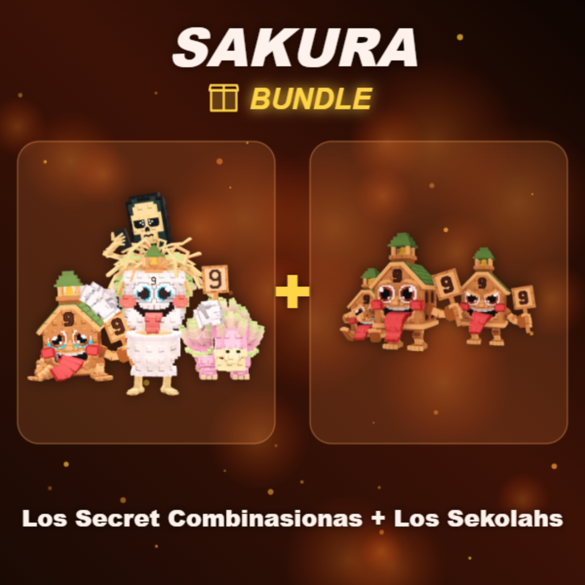 📦 BUNDLE ⭐ Los Secret Combinasionas + Los Sekolahs ⭐