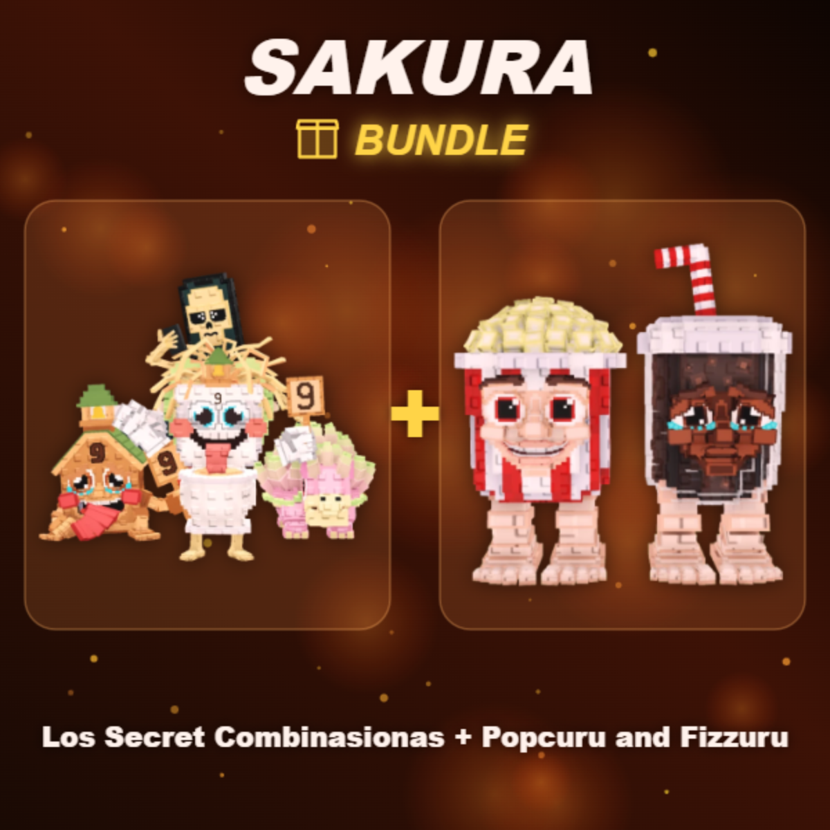 📦 BUNDLE ⭐ Los Secret Combinasionas + Popcuru and Fizzuru ⭐