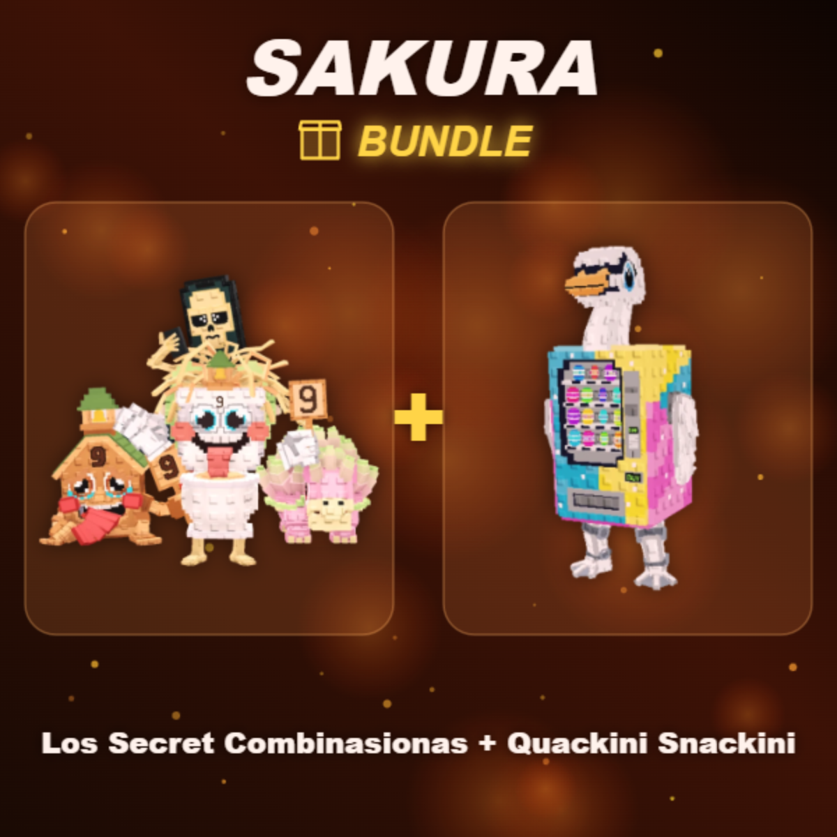 📦 BUNDLE ⭐ Los Secret Combinasionas + Quackini Snackini ⭐