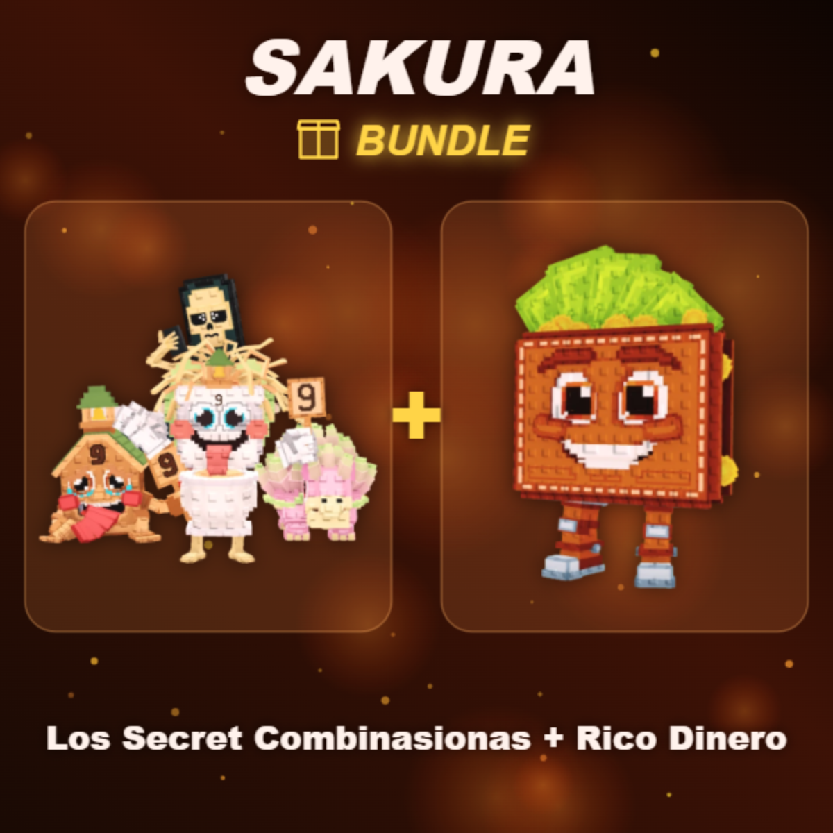 📦 BUNDLE ⭐ Los Secret Combinasionas + Rico Dinero ⭐
