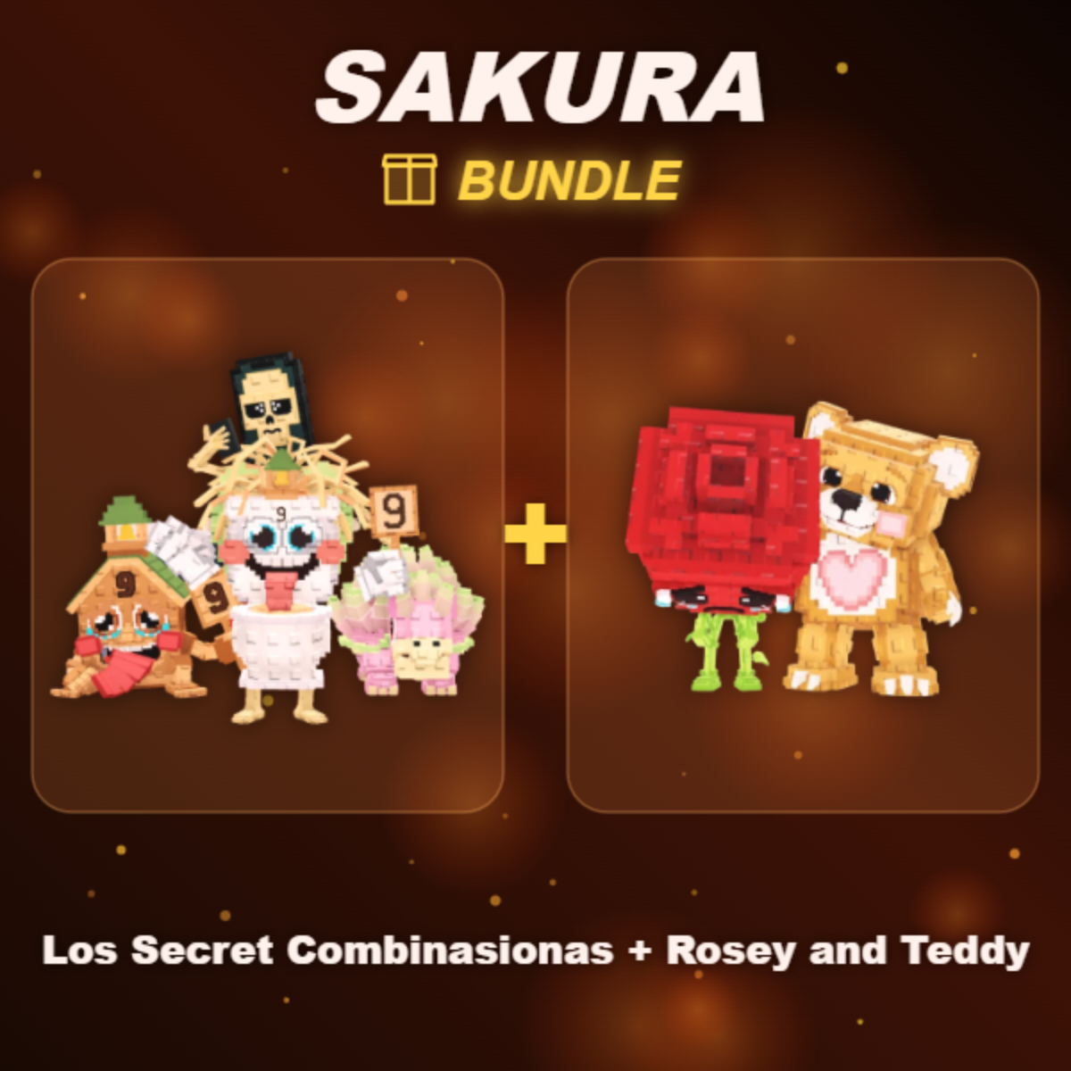 📦 BUNDLE ⭐ Los Secret Combinasionas + Rosey and Teddy ⭐