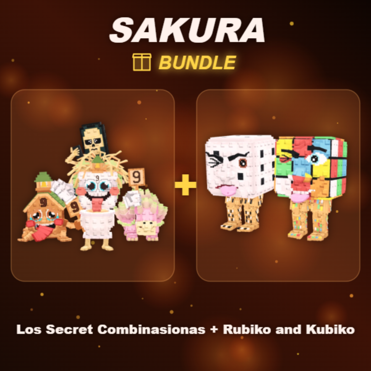 📦 BUNDLE ⭐ Los Secret Combinasionas + Rubiko and Kubiko ⭐