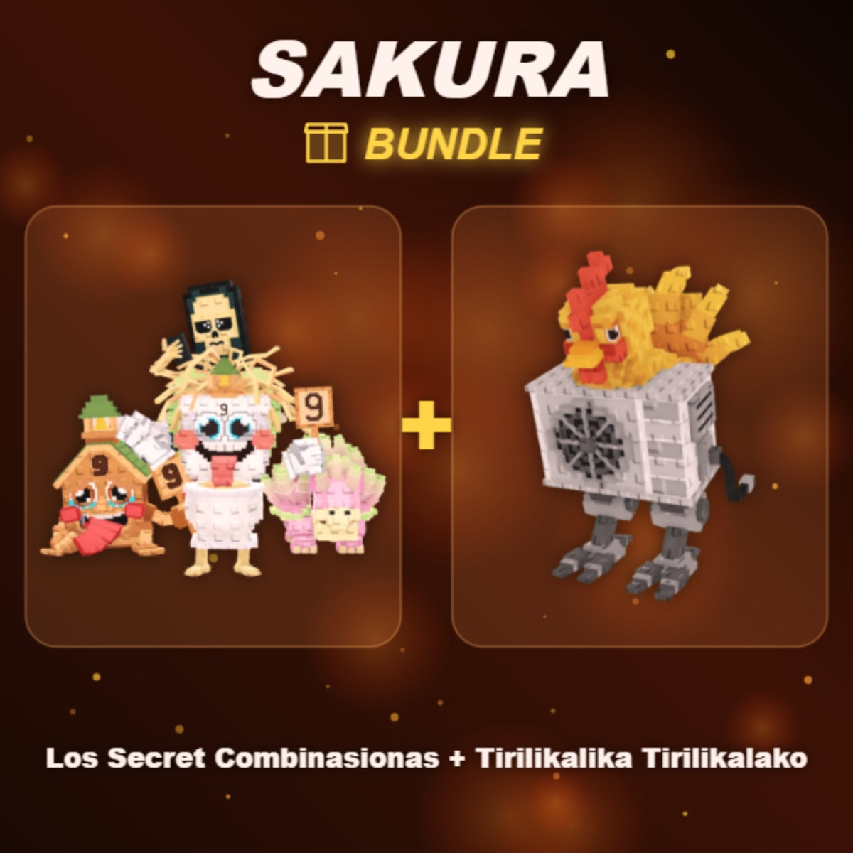 📦 BUNDLE ⭐ Los Secret Combinasionas + Tirilikalika Tirilikalako ⭐
