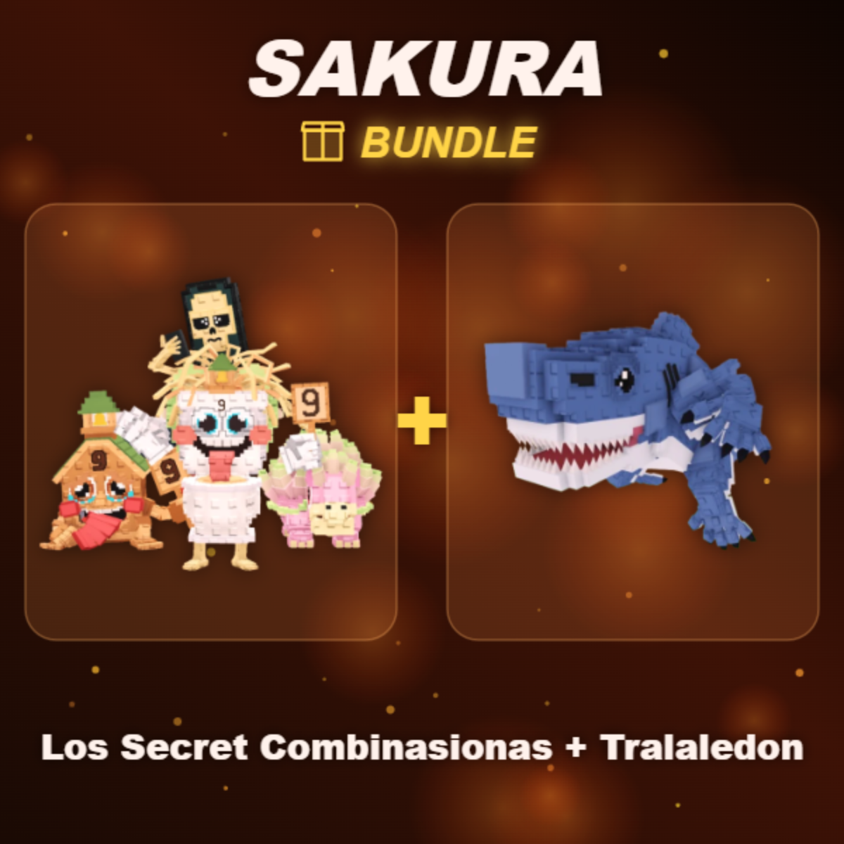 📦 BUNDLE ⭐ Los Secret Combinasionas + Tralaledon ⭐