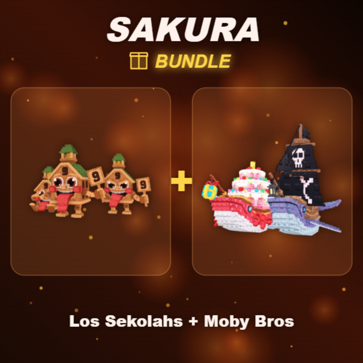 📦 BUNDLE ⭐ Los Sekolahs + Moby Bros ⭐