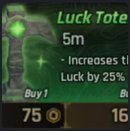 The Forge > Luck Totem x1 [75R] ⚙️