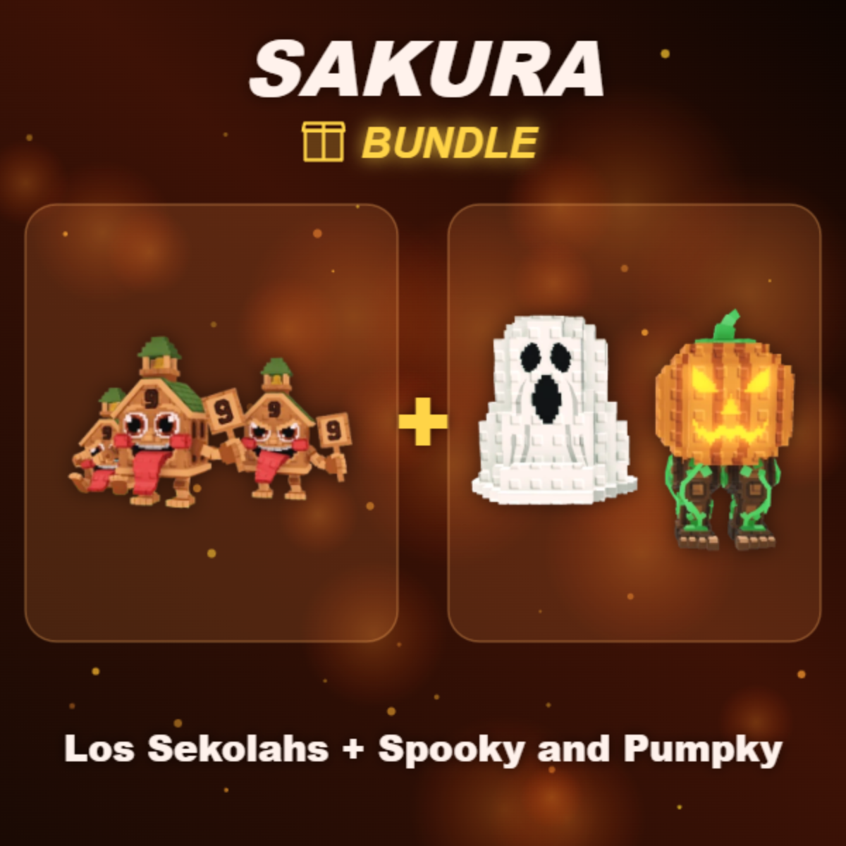 📦 BUNDLE ⭐ Los Sekolahs + Spooky and Pumpky ⭐