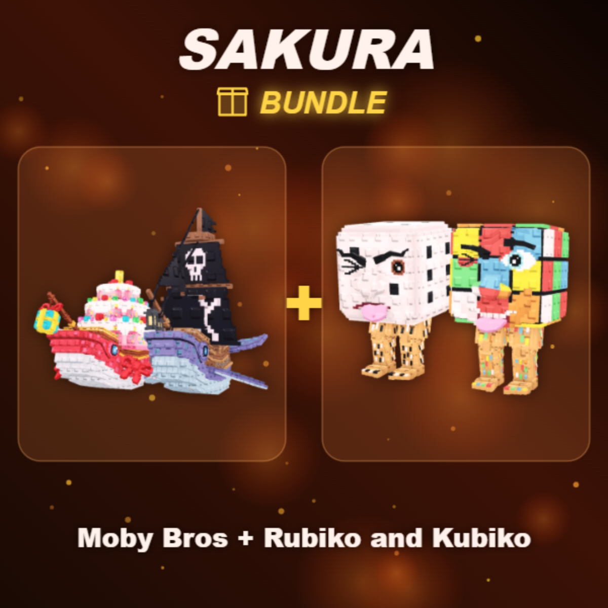 📦 BUNDLE ⭐ Moby Bros + Rubiko and Kubiko ⭐