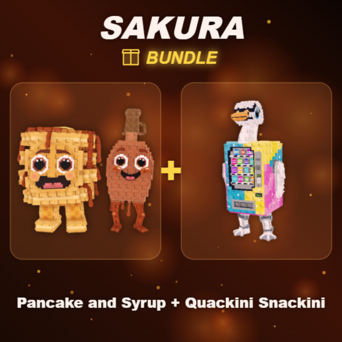 📦 BUNDLE ⭐ Pancake and Syrup + Quackini Snackini ⭐