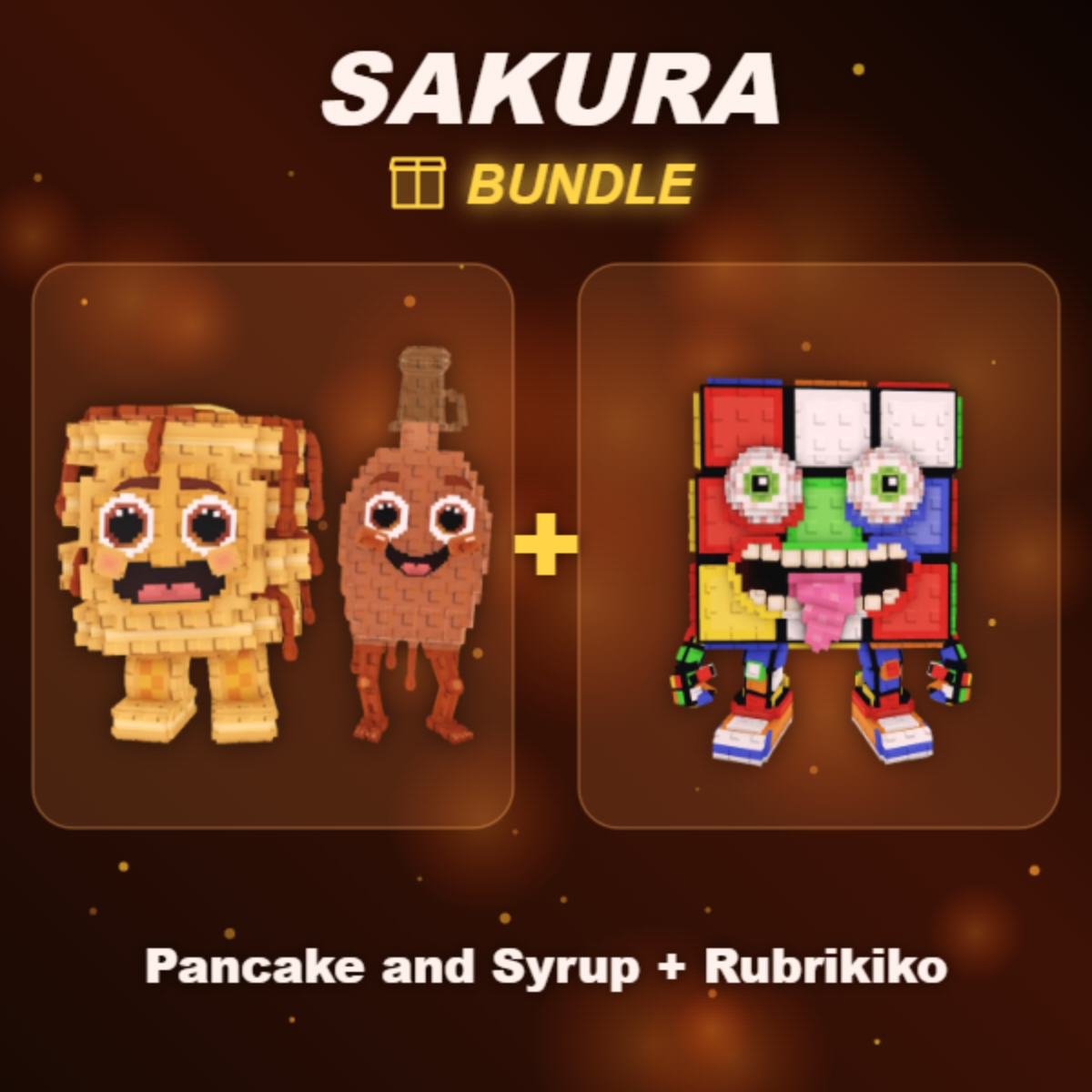 📦 BUNDLE ⭐ Pancake and Syrup + Rubrikiko ⭐
