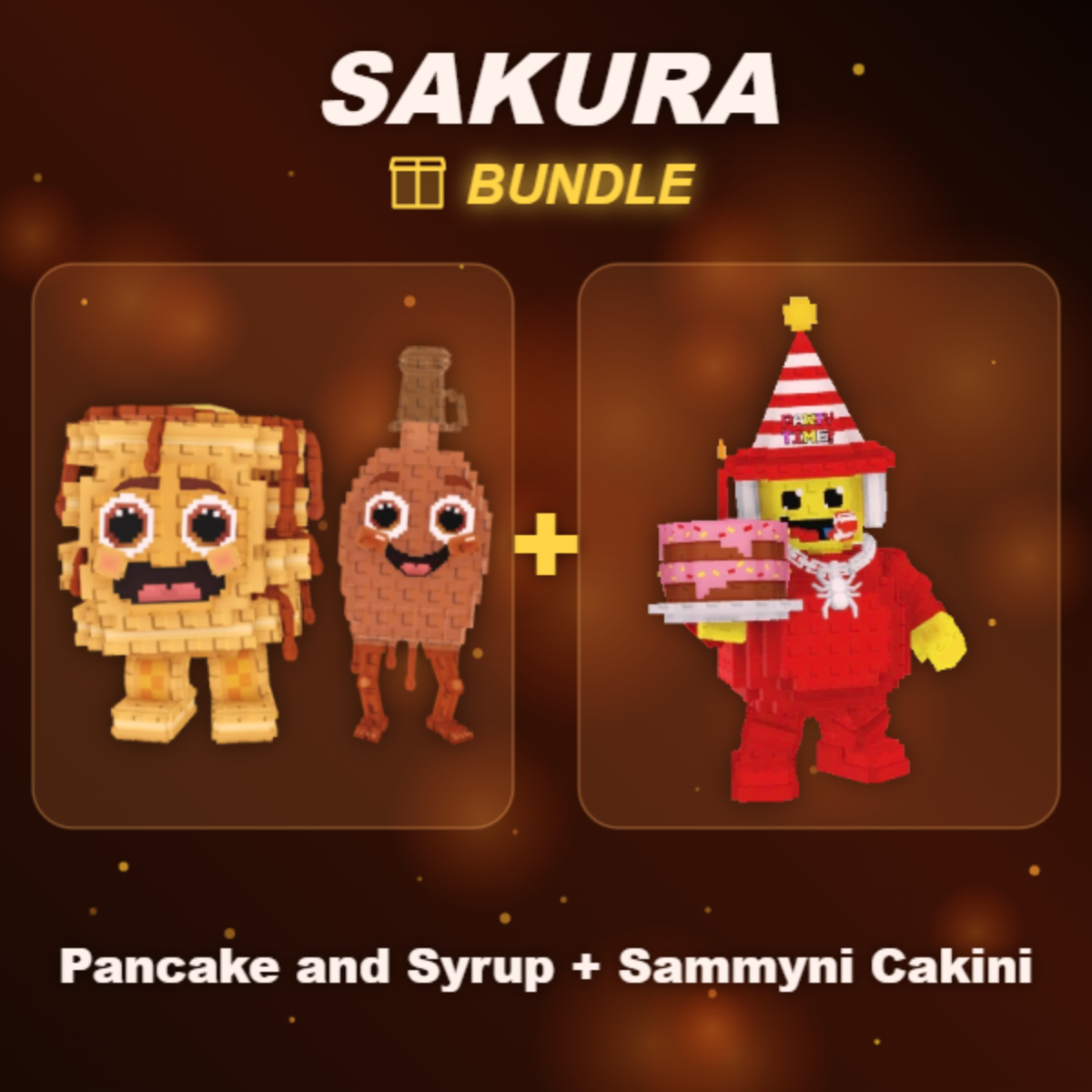 📦 BUNDLE ⭐ Pancake and Syrup + Sammyni Cakini ⭐