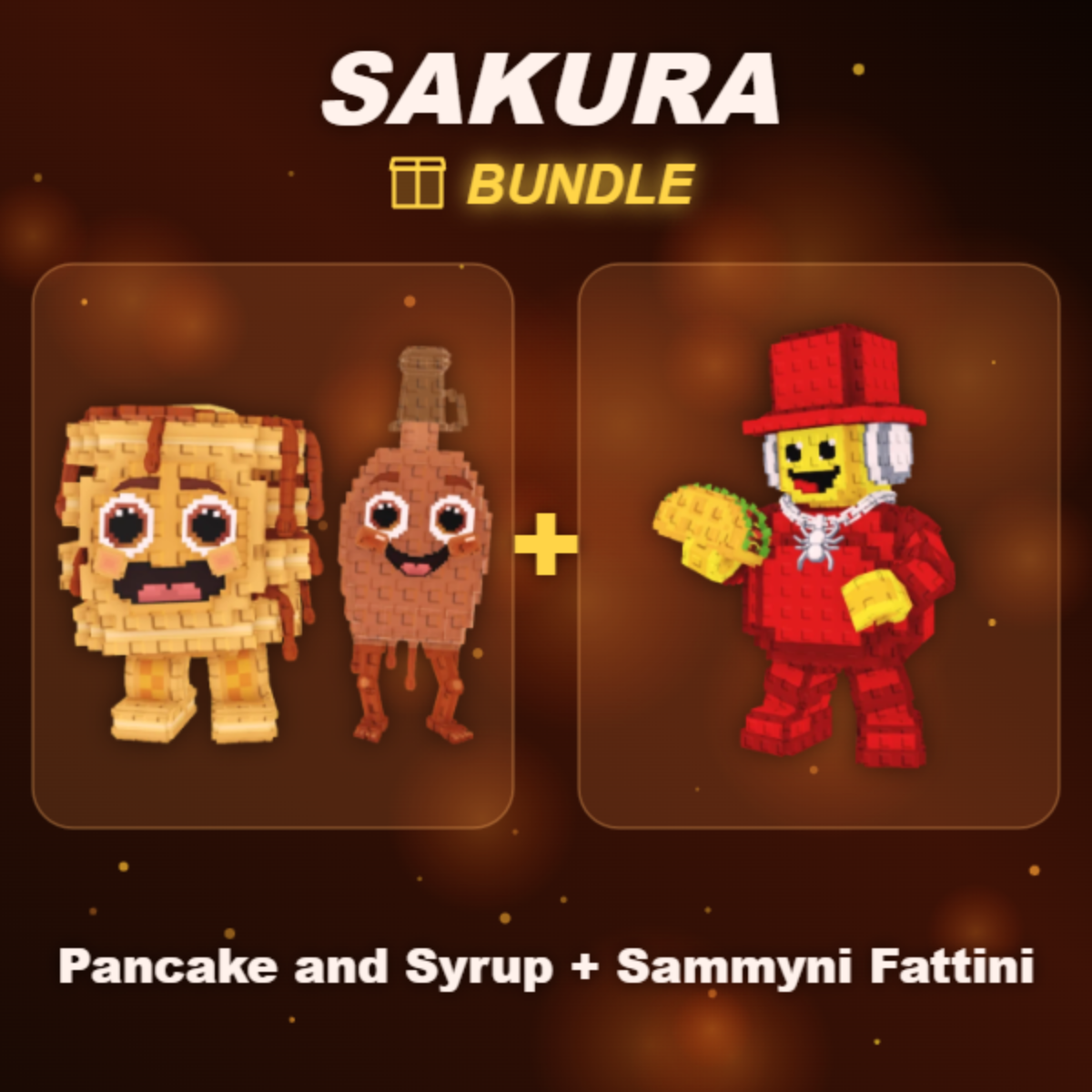 📦 BUNDLE ⭐ Pancake and Syrup + Sammyni Fattini ⭐