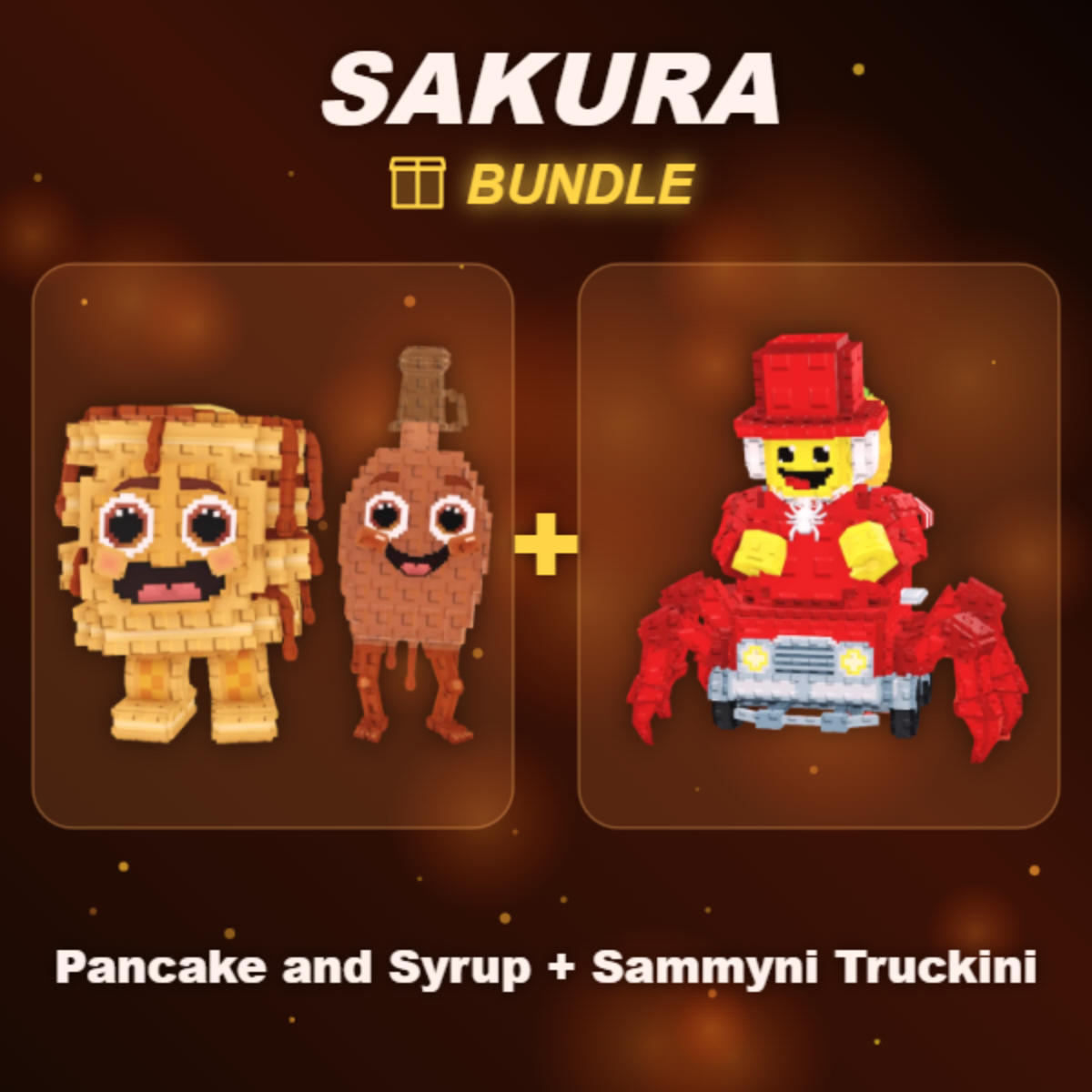📦 BUNDLE ⭐ Pancake and Syrup + Sammyni Truckini ⭐