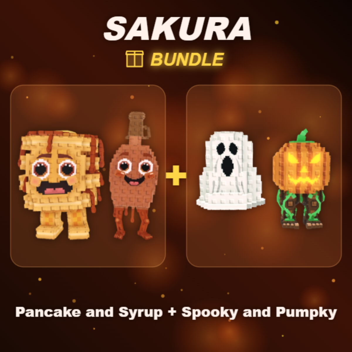 📦 BUNDLE ⭐ Pancake and Syrup + Spooky and Pumpky ⭐