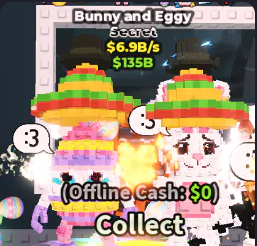 BUNNY AND EGGY 6.9B/S (10 TRAITS)
