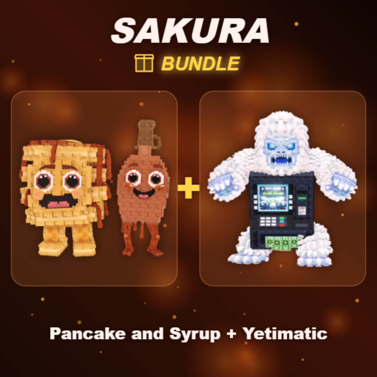 📦 BUNDLE ⭐ Pancake and Syrup + Yetimatic ⭐